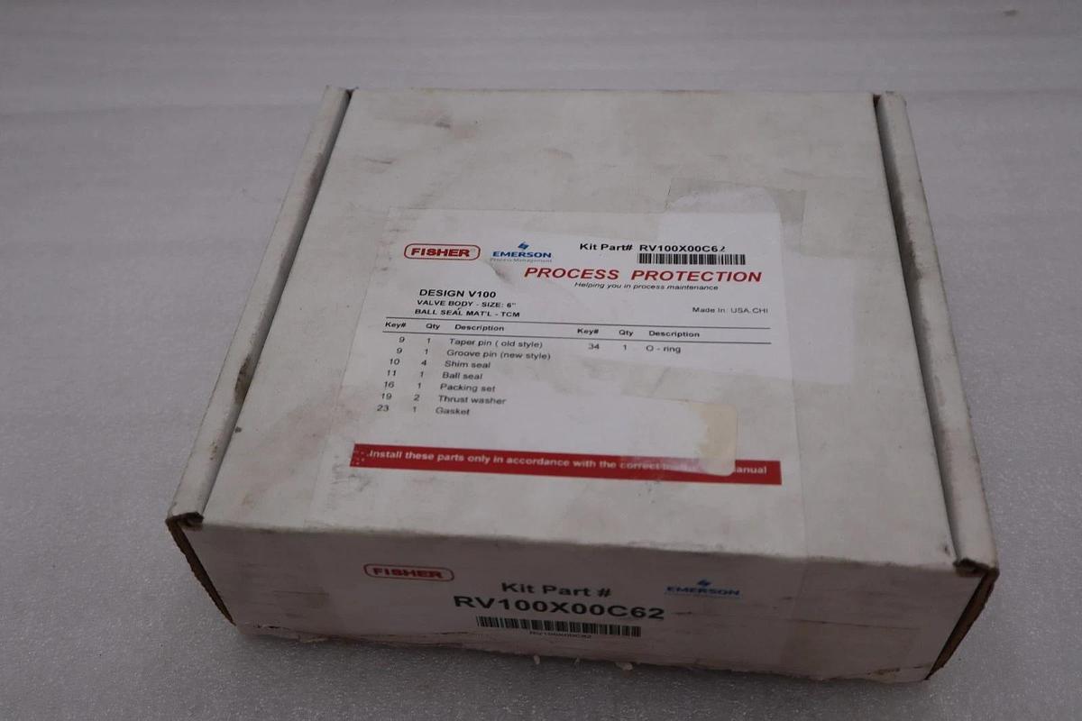 Repair Kit Fisher Controls RV100X00C62 New STOCK 134A