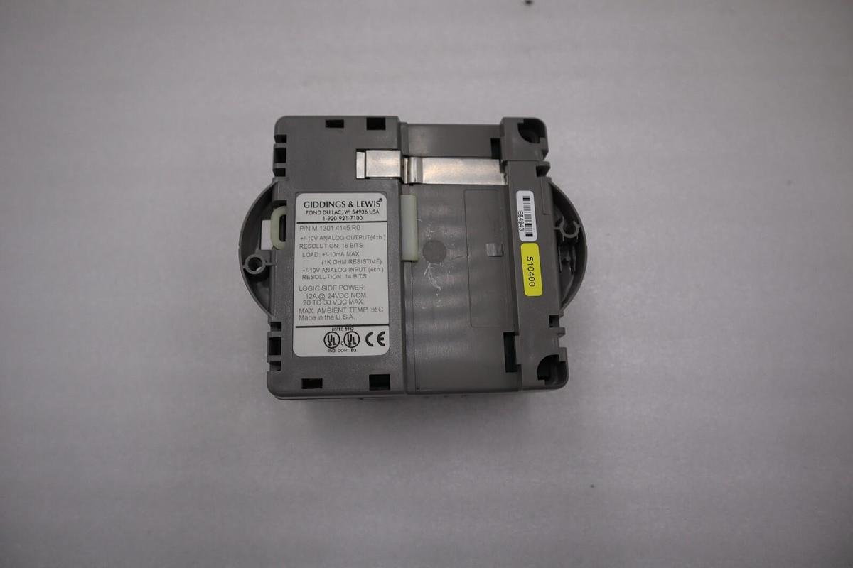 Used Giddings & Lewis M.1301.4145 R0 OUTPUT INPUT PLC MODULE STOCK 5149A