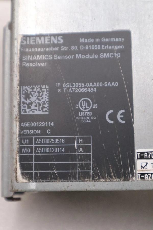 NEW OPEN BOX SIEMENS 6SL3055-0AA00-5AA0 SINAMICS MODULE SMC10 RESOLVER STK H887A