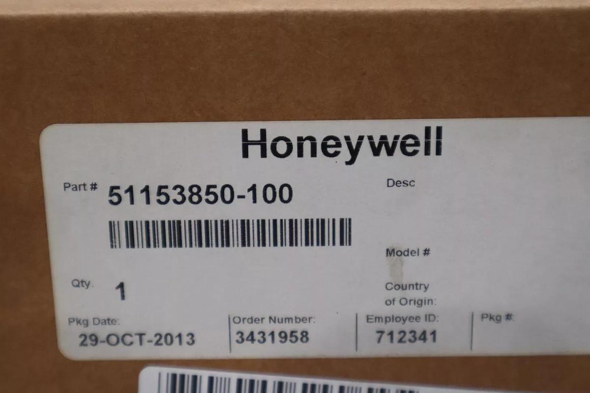 Used NEW IN BOX HONEYWELL ASSY NO 51153850-100 BOARD STOCK G63
