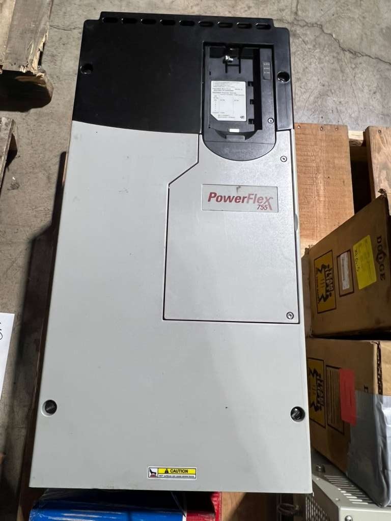 Used ALLEN BRADLEY 20G1AND125JA0NNNNN PowerFlex 755 AC Drive 100 HP NEW STOCK CC-05