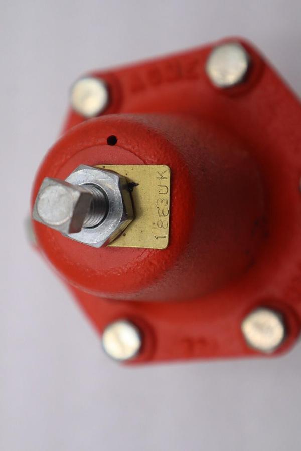 Used CASH ACME 1863UK PRESSURE REDUCING VALVE TYPE B IRON BODY #1979-A