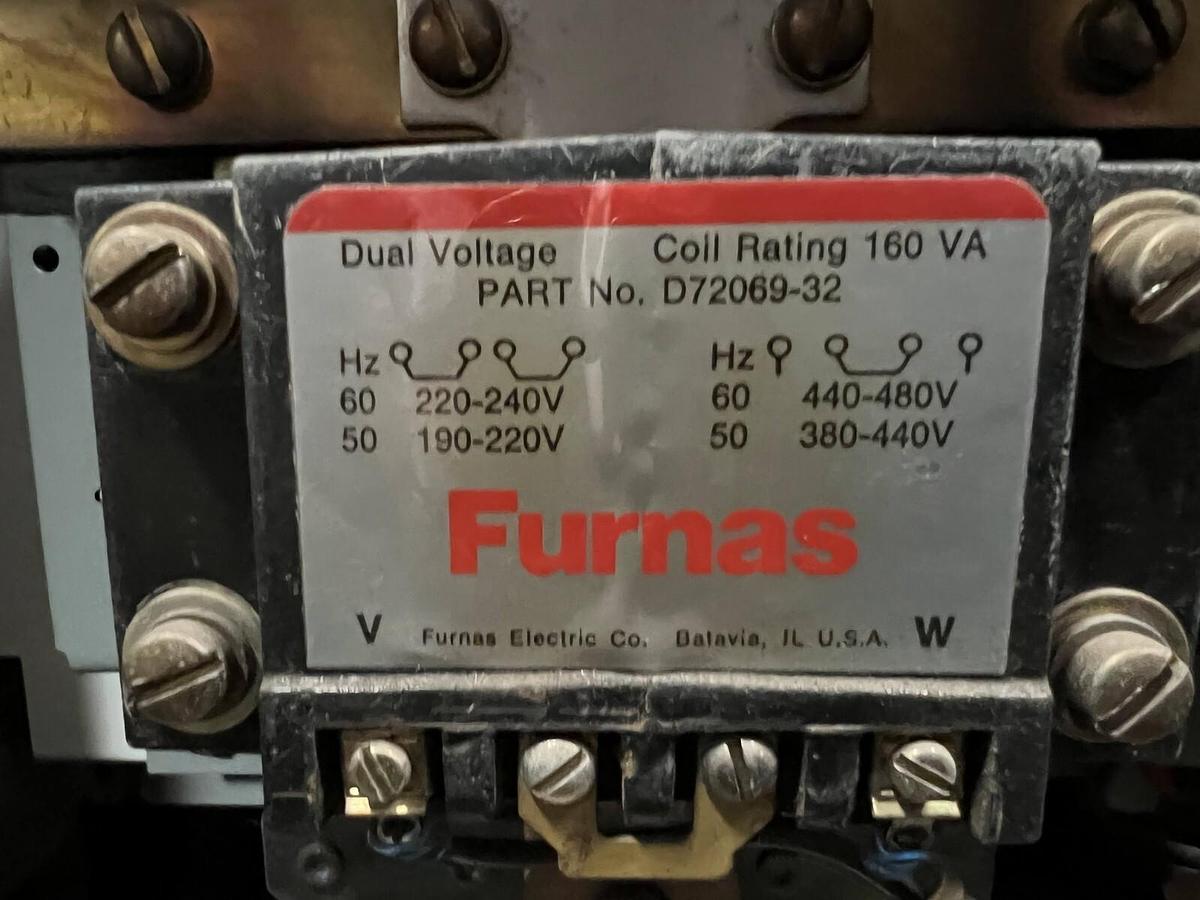 Used Furnas 14KSU32A* Size 5 MCC Bucket with Breaker