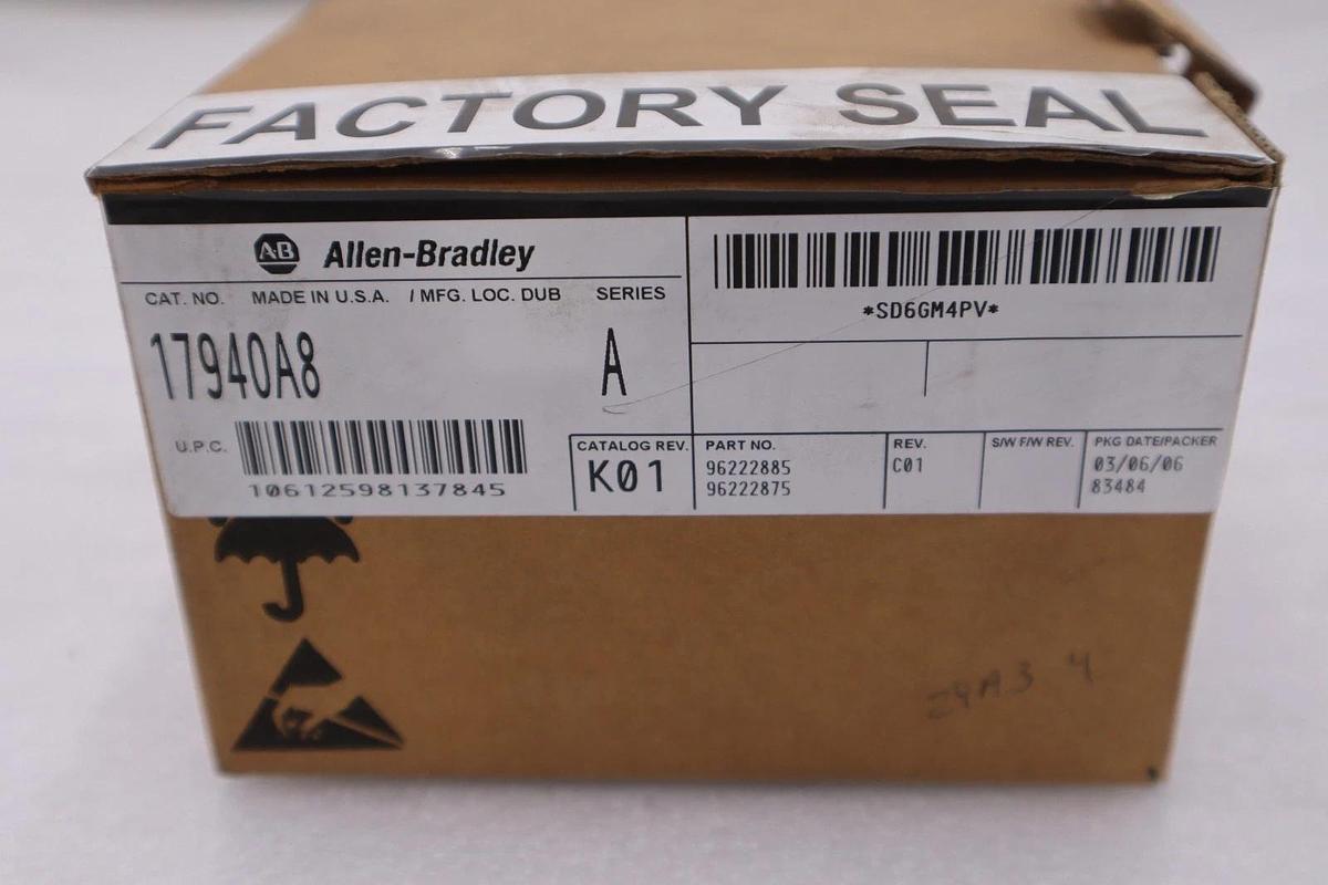 Used ALLEN BRADLEY 1794-0A8 SERIES A INPUT MODULE - NEW IN BOX - STOCK GF300