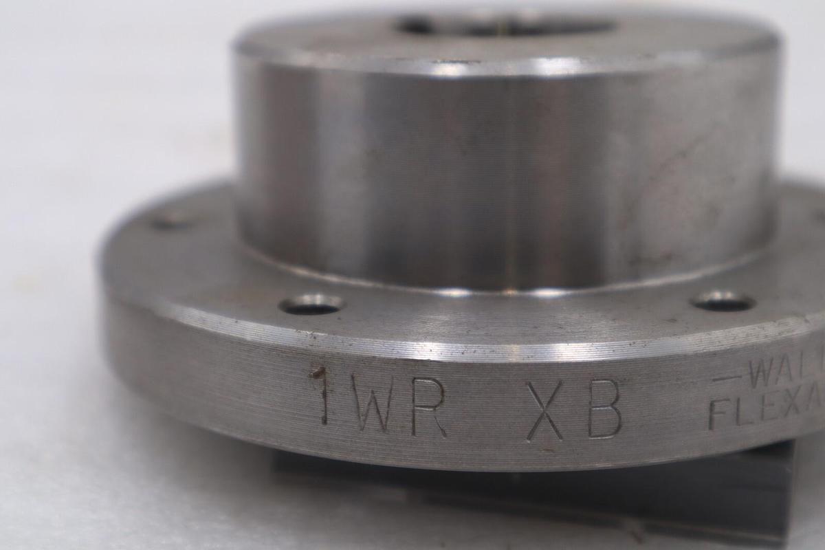 Used DODGE WALDRON FLEXALIGN 1WR XB 5/8" BORE RIGID COUPLING ROUGH HUB STOCK #B-895