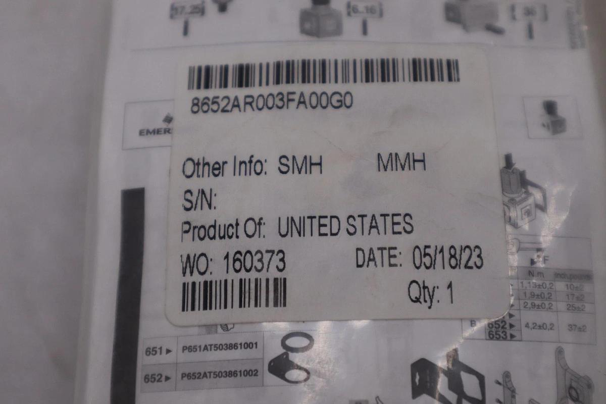 Used Aventics Regulator 8652AR003FA00G0 - NEW IN BOX - STOCK GF1070