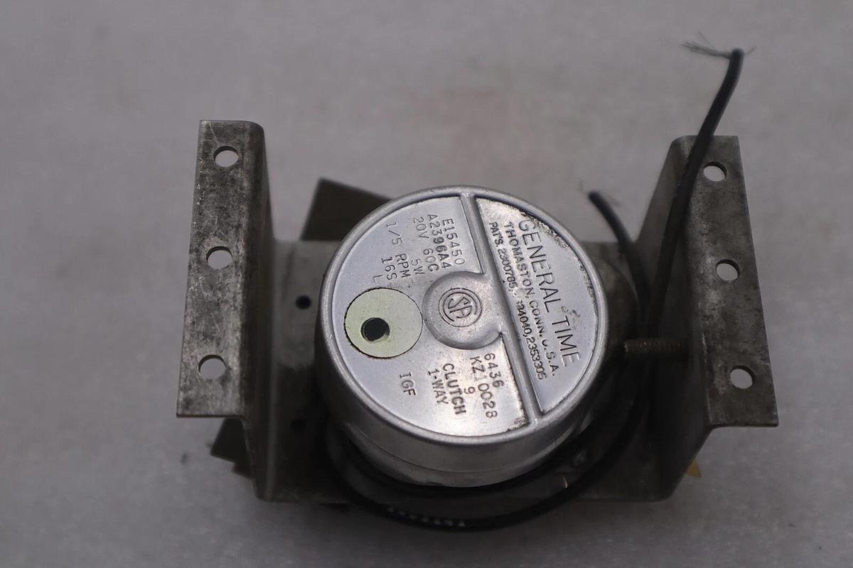 GENERAL TIME E15450 CLUTCH 120V 60C 1/5 RPM STOCK #K-3728