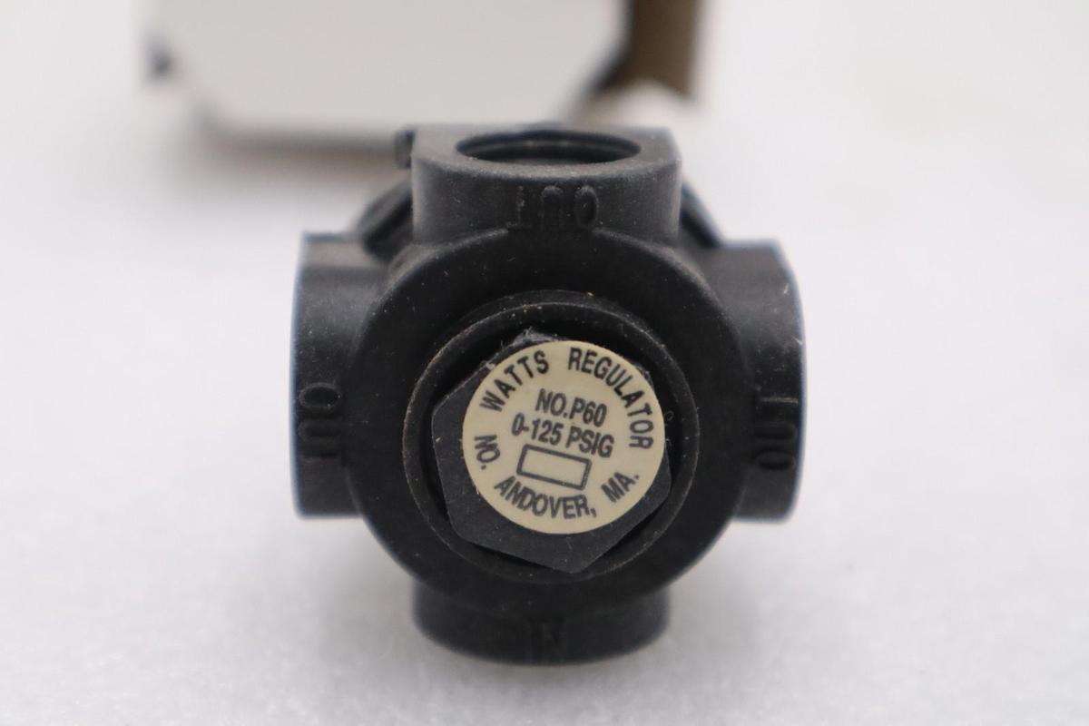 Used NEW OPEN BOX Watts 1/4 P 50 M1 0-125 Water Pressure Regulator 0-125psi 1/4” H799