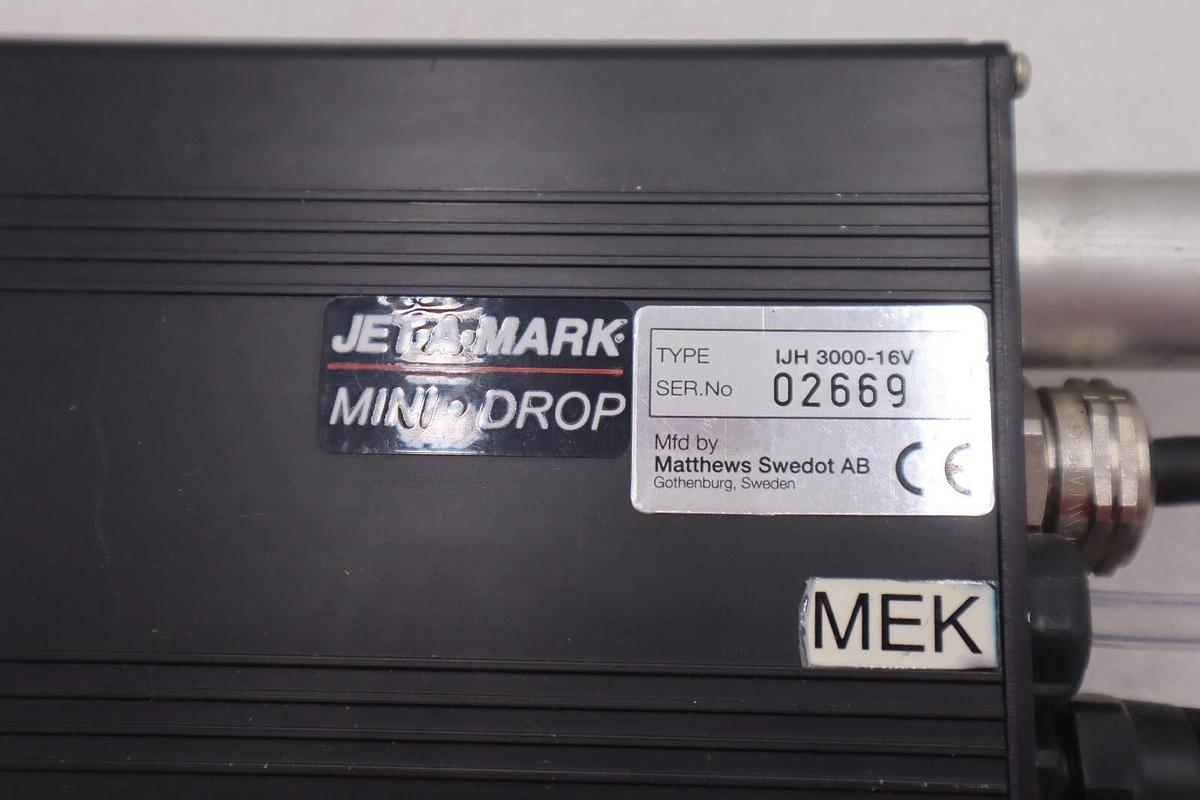 MATTHEWS IJH 3000-16V JET-A MARK STOCK #090-A