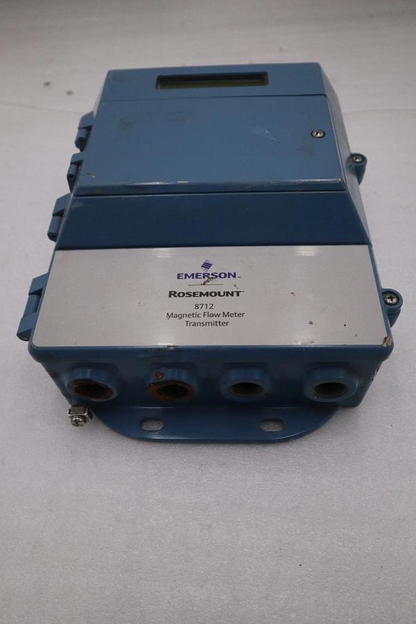 Used Emerson Rosemount 8712 Transmitter Magnetic Flowmeter 8712EMR1A1M4 STOCK H1891