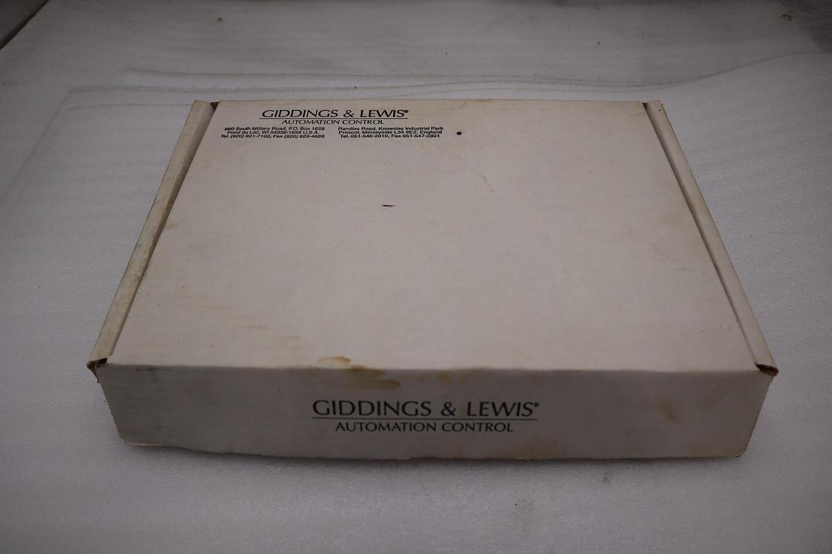 NEW Giddings & Lewis 502-03677-22R3 PiC900 Stepper Module STOCK 3801A