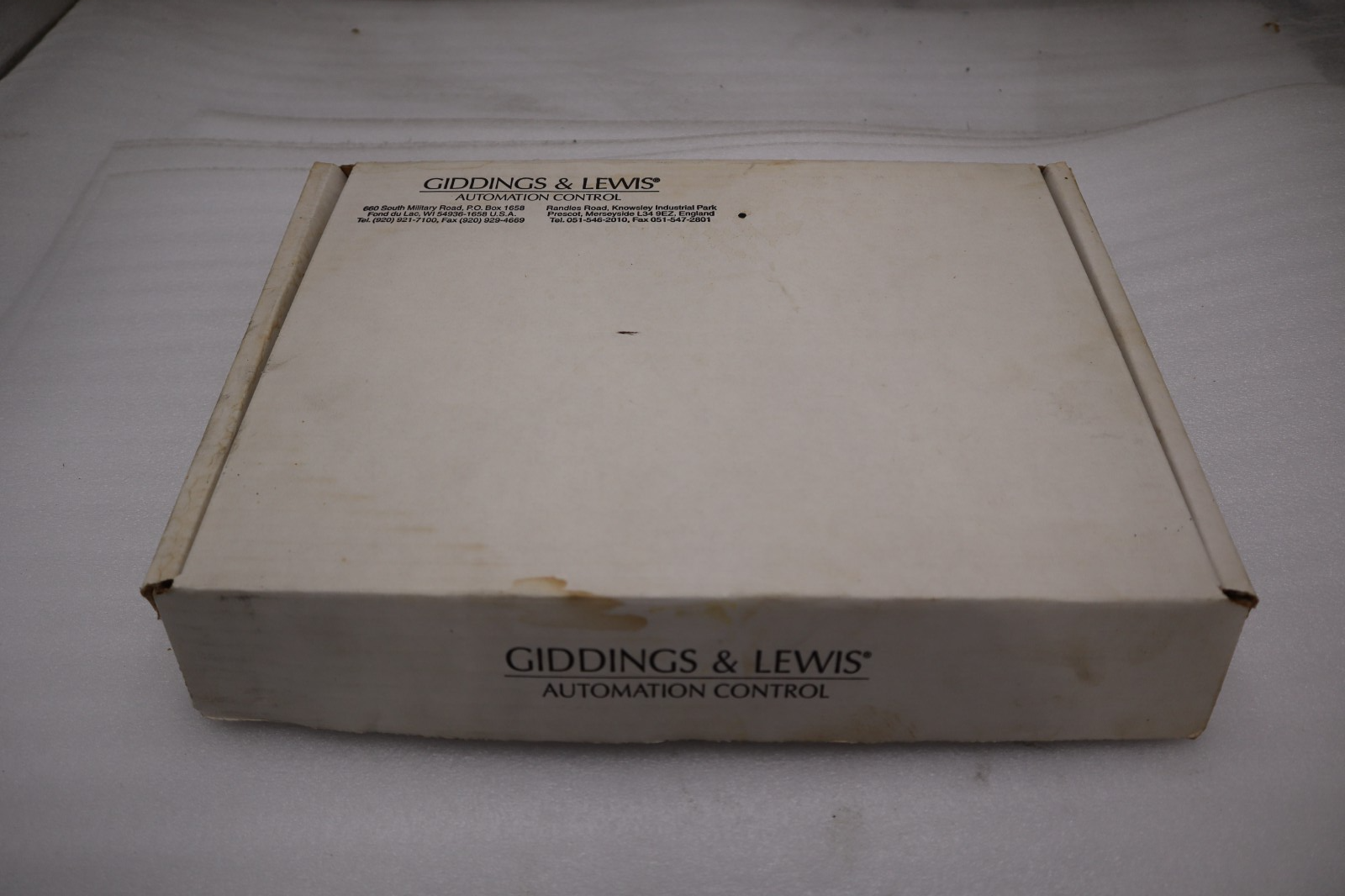 NEW Giddings & Lewis 502-03677-22R3 PiC900 Stepper Module STOCK 3801A
