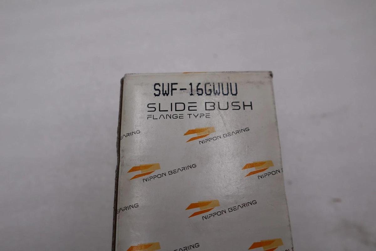 Used Nippon Bearing SWF-16GWUU Ball Bearing Slide Bushing STOCK H418A