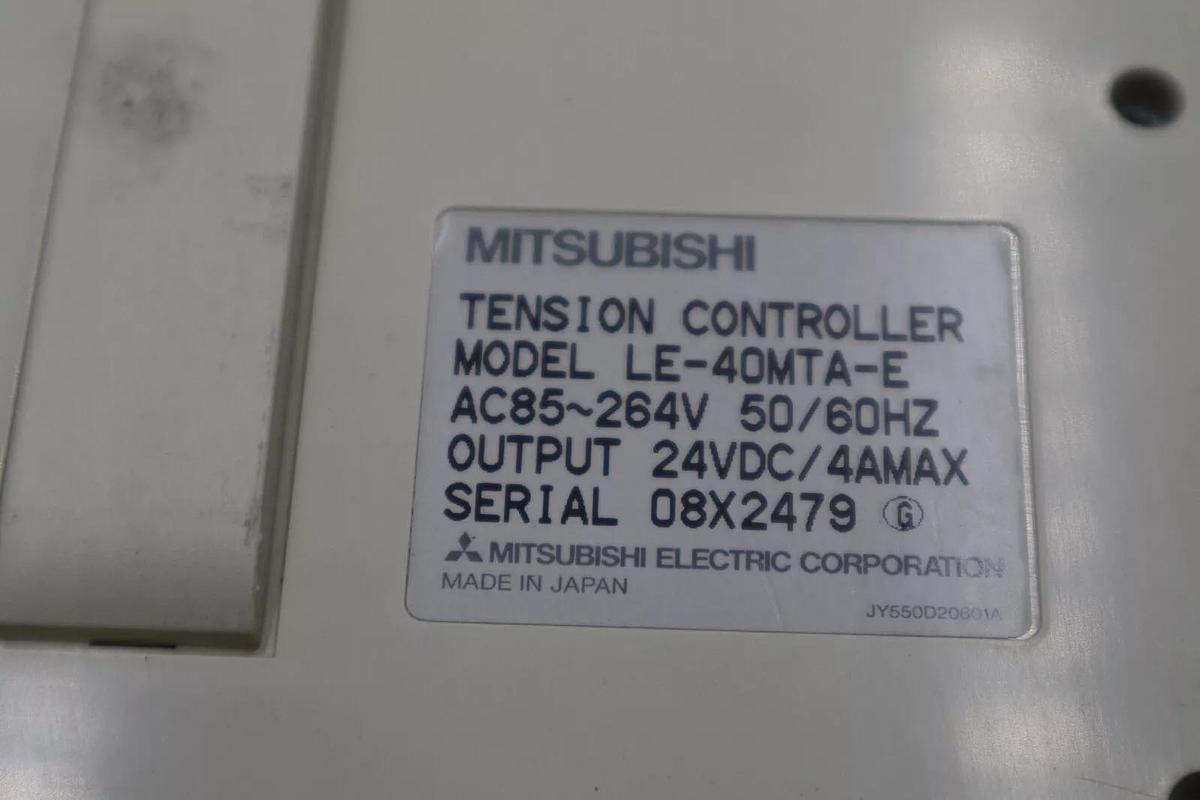 Used Mitsubishi Tension Controller LE-40MTA-E LE40MTAE STOCK K-3006-A