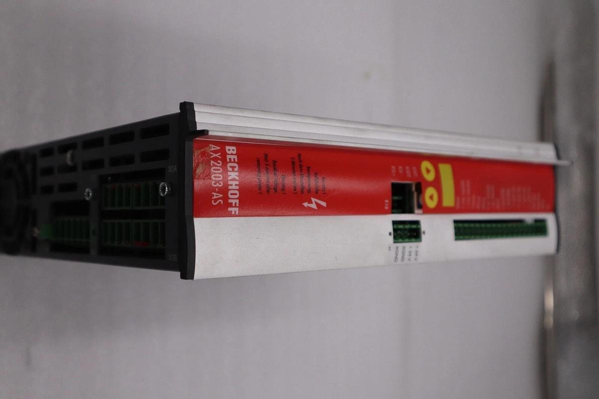 Used Beckhoff AX2003-AS S60301-520 Digital Compact Servo Drive Amplifier STK 3440-D