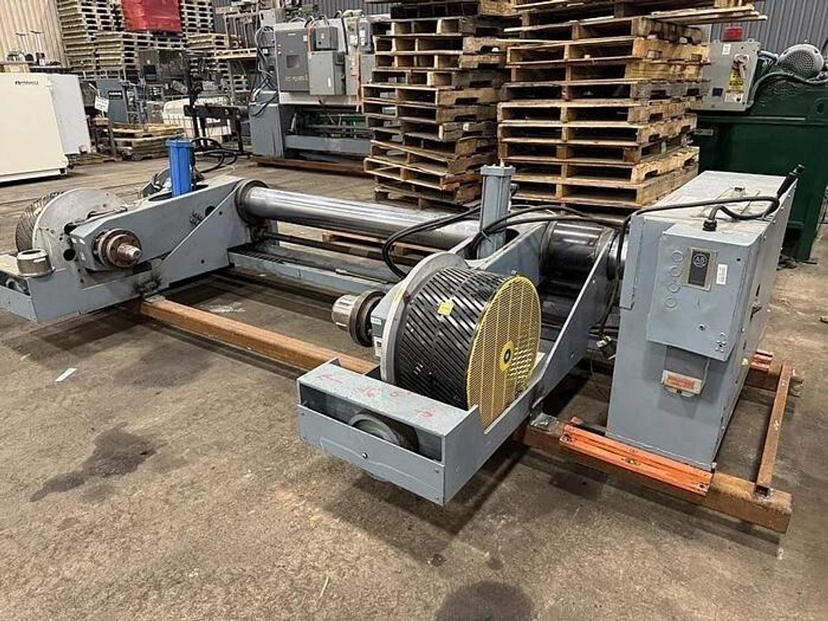 Used 72" DUSENBERY 613 COUNTER ROLL SLITTER REWINDER