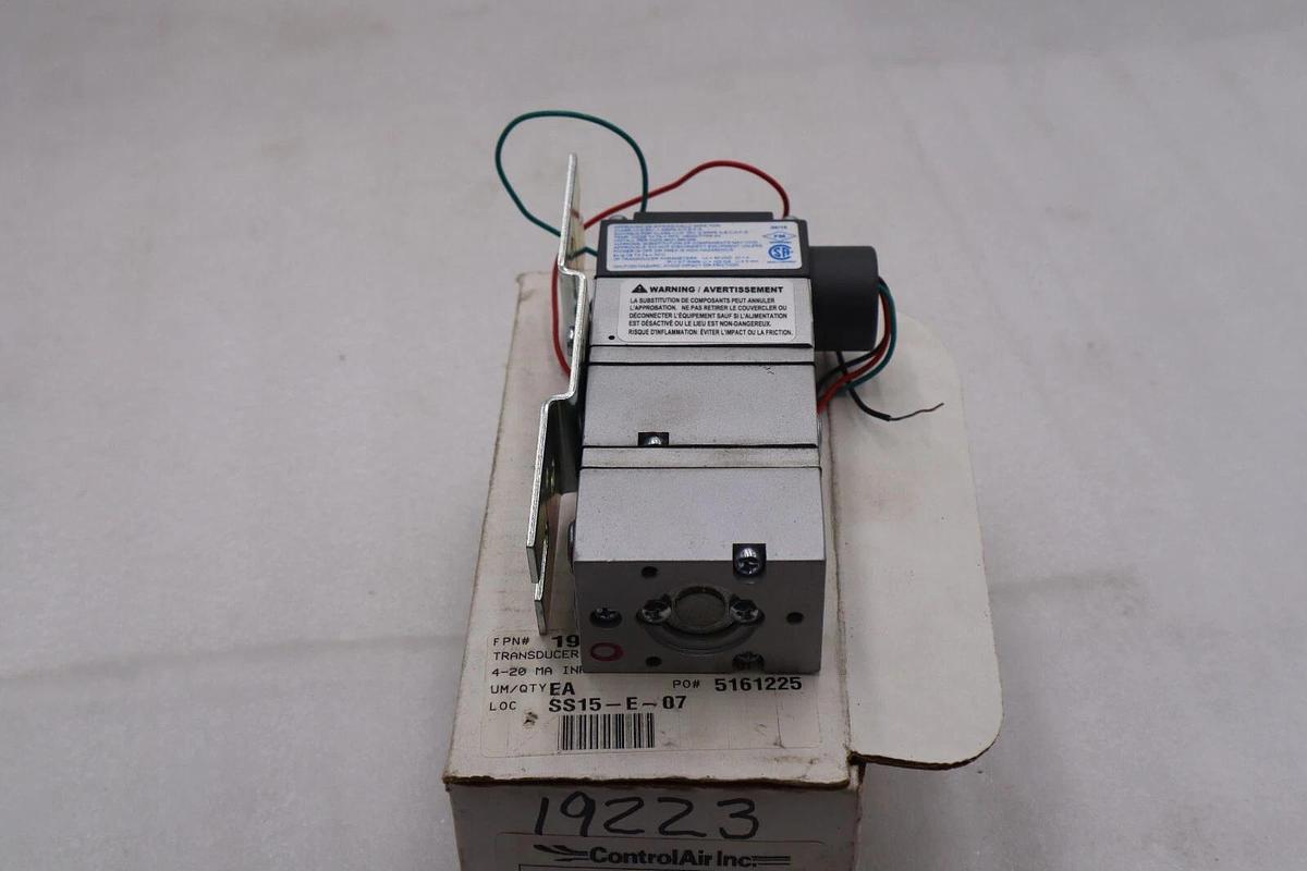 NEW CONTROLAIR O/B 0-30PSI ELECTRIC TO PNEUMATIC TRANSDUCER 550-AIA STOCK L-785