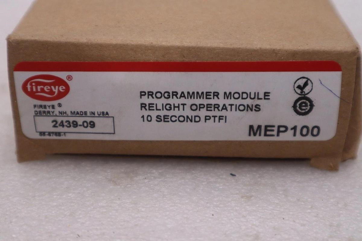 Used NEW FIREYE MEP100 PROGRAMMER MODULE STOCK K-1696A