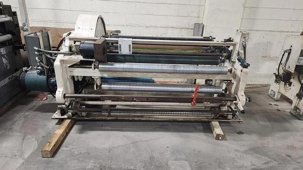 Used 54" PCMC TURRET UNWIND & REWIND SET