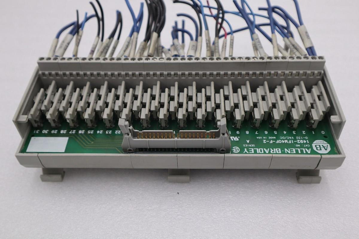 Used Allen Bradley 1492-IFM40F-F-2 Interface Module 0-132V AC/DC Fused STOCK 2407A