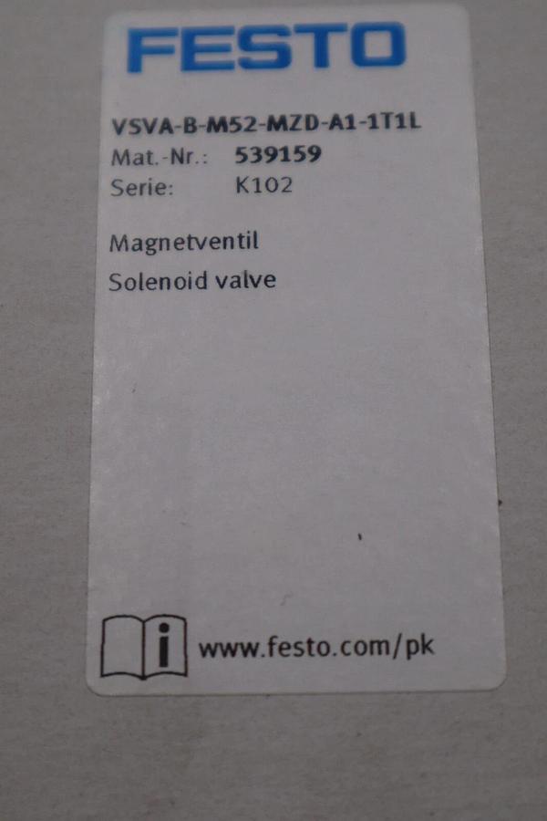 FESTO VSVA-B-M52-MZD-A1-1T1L / VSVABM52MZDA11T1L NEW WITH BOX STOCK G793A