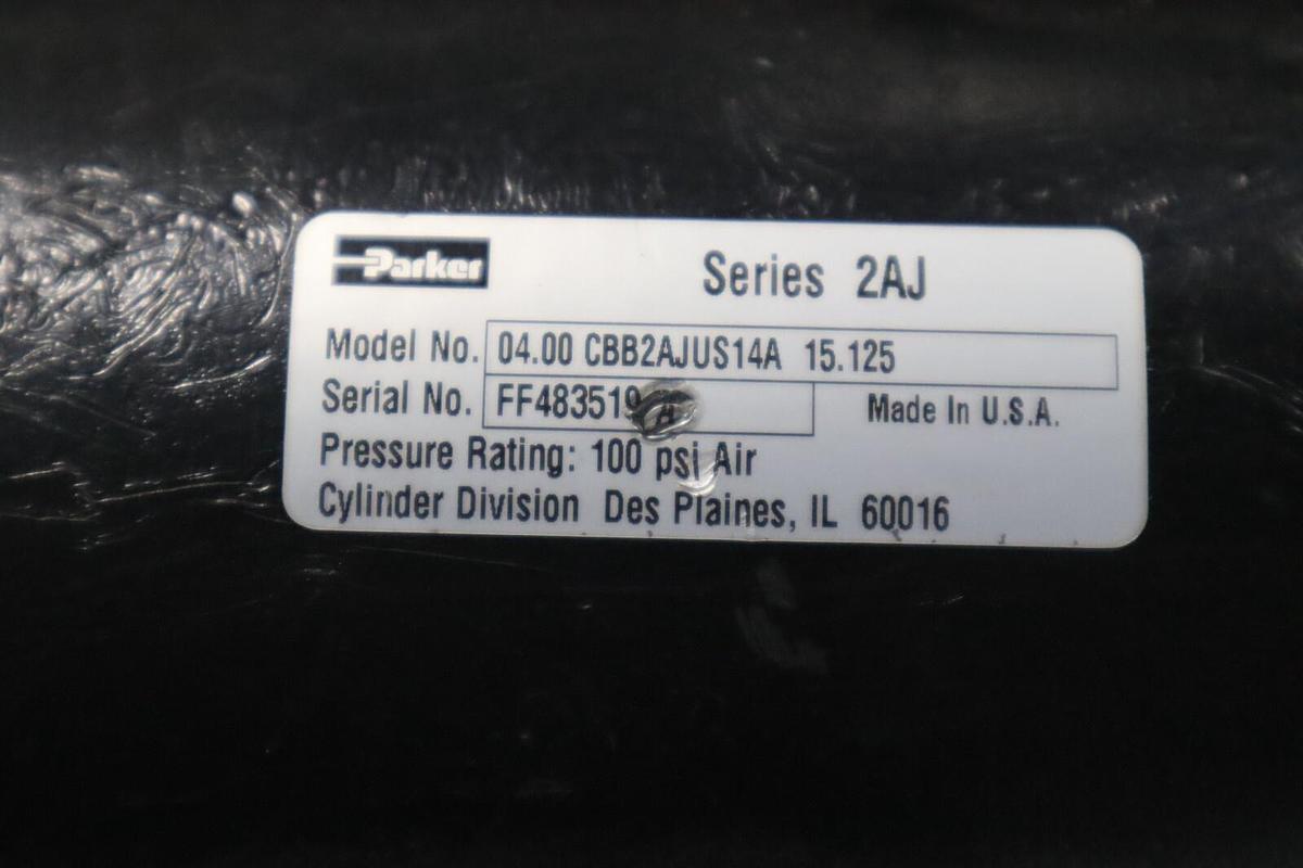 Used Parker Cylinders 04.00 CBB2AJUS14A 15.125 Series 2AJ STOCK M-65