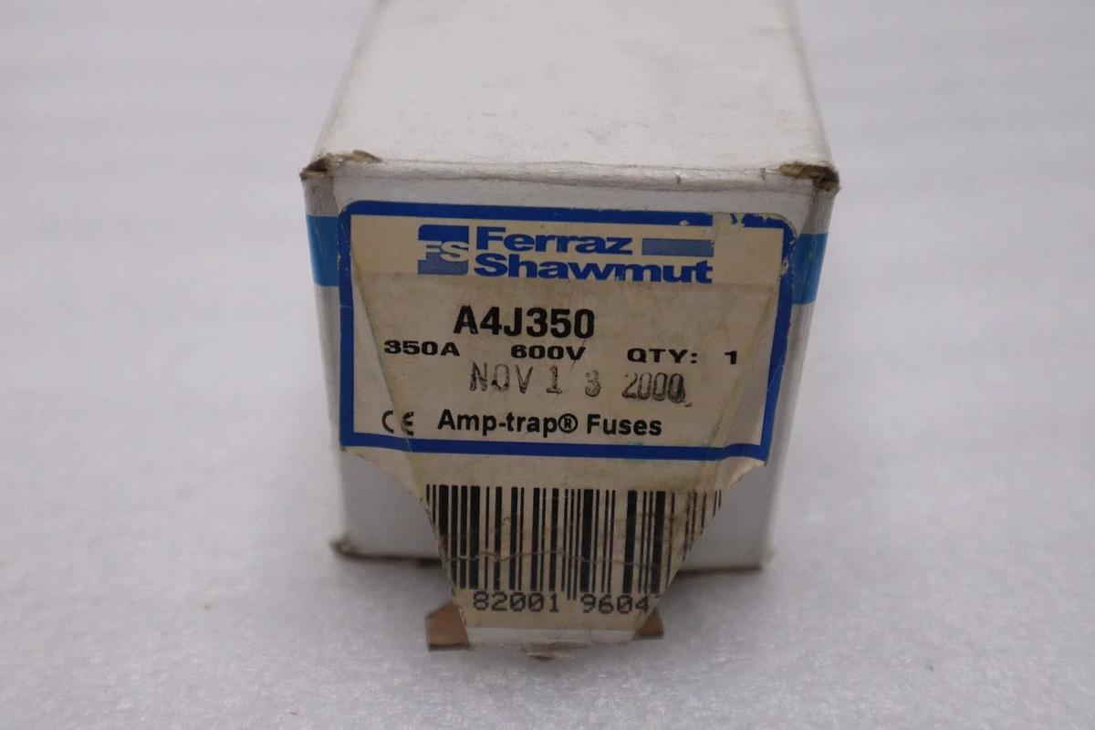 Used FERRAZ SHAWMUT A4J350 600VAC 350A - STOCK 5839A