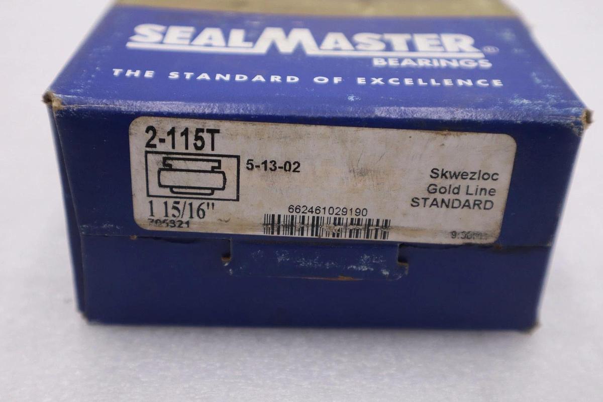 NEW OPEN BOX SealMaster 2-115T   Ball Insert Bearing STOCK L224CC