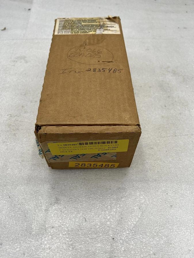 Used NEW GE FANUC IC660BBD025 / IC660EBD025 5-12-24VDC  SINK I/O MODULE STOCK 3332