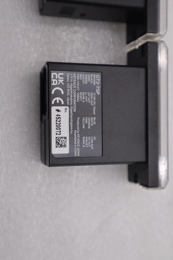 Used NEW OPEN BOX Keyence GT2-75P Sensor Amplifier STOCK K-670-C