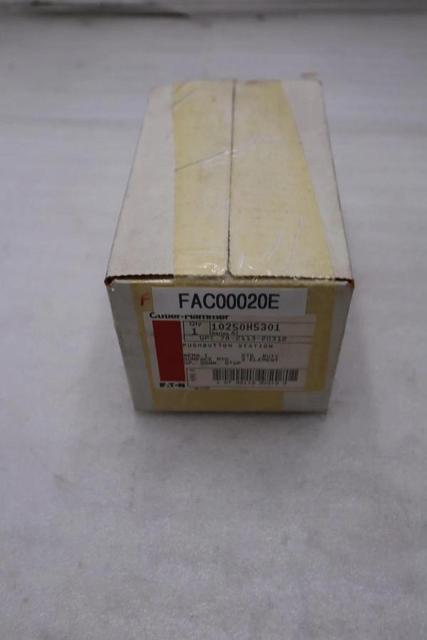 Used EATON CUTLER HAMMER 10250H5301 PUSH BUTTON CONTROLLER (NEW IN BOX) STOCK 6049
