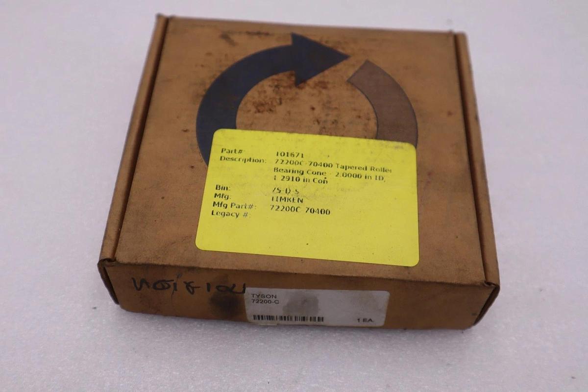 Used 72200C - TIMKEN -  72200C-70400  - STOCK L-205CC