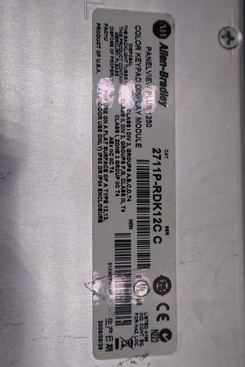 Allen Bradley 2711P-K12C6A1 /A PanelView Plus 1250 NEW OPEN BOX STOCK 2123