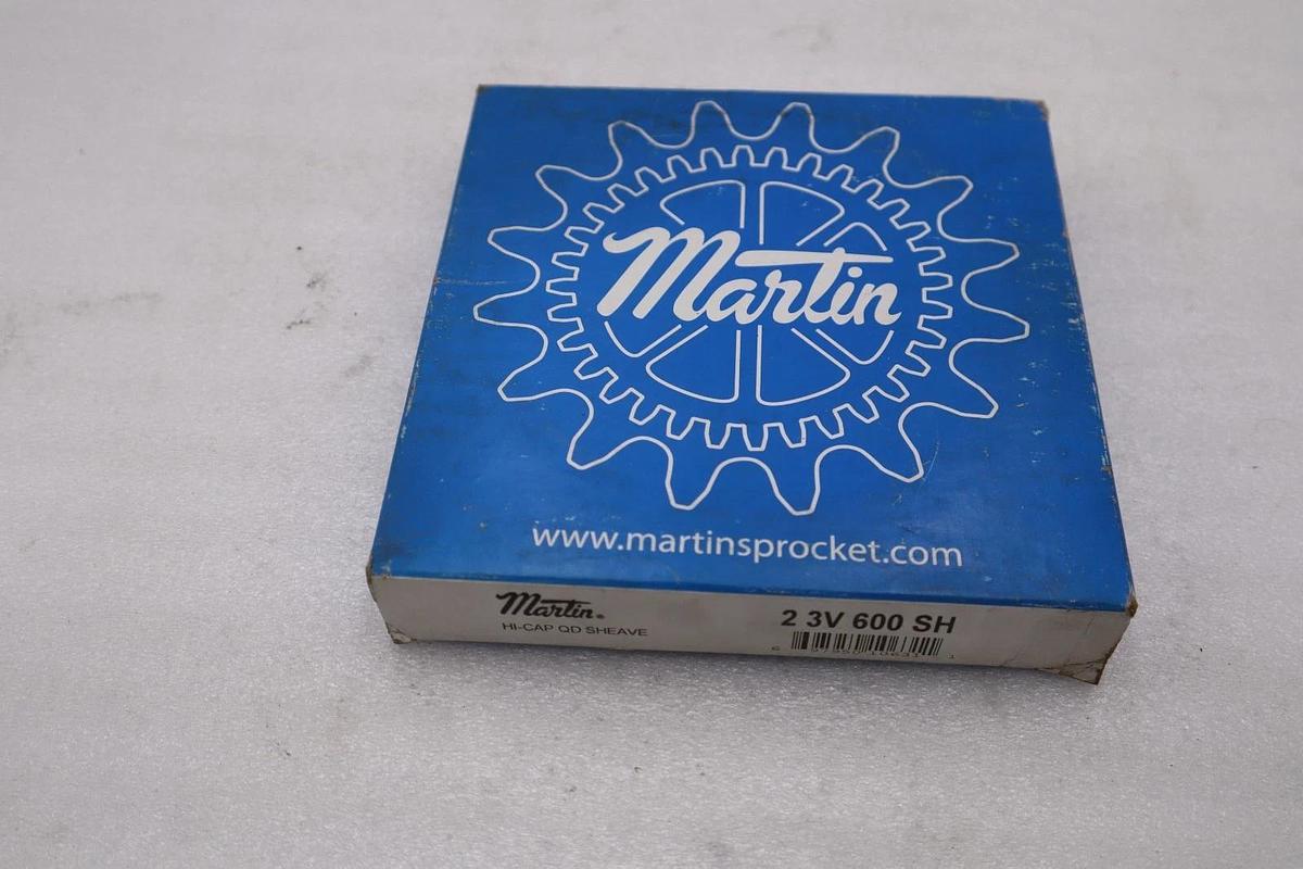Used NEW Martin 2 3V 600 SH Hi-Cap QD Sheave 23V600SH STK CC214