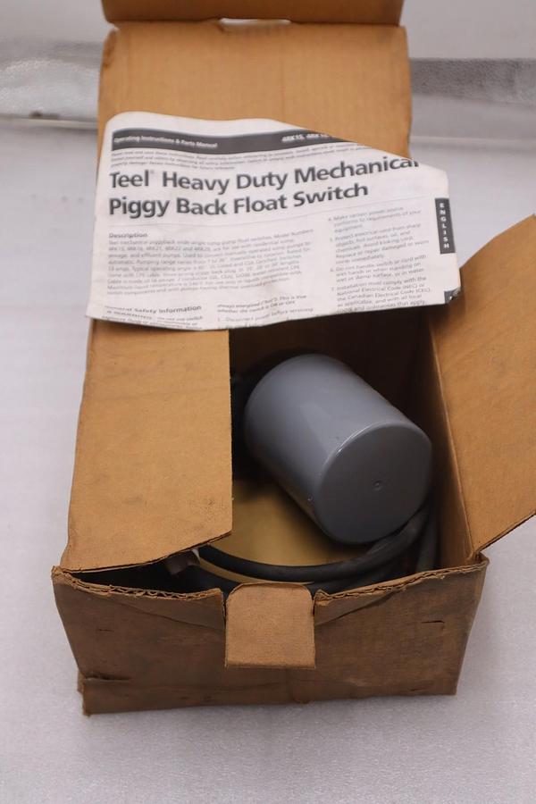 TEEL 4RK29 FLOAT SWITCH - NEW IN BOX - STOCK GF1367
