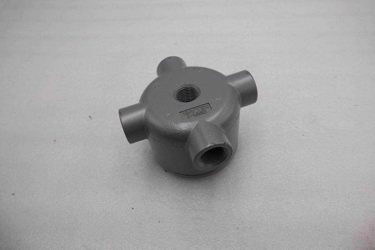 Used Killark GRR-1 Outlet Body Size 1/2" NEW OPEN BOX STOCK 2119-A