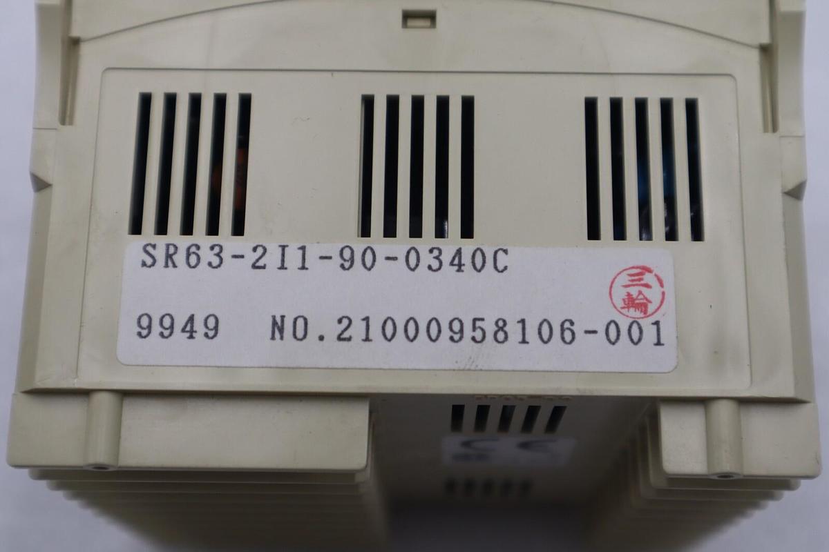 Used Shimaden SR63-2I1-90-0340C Temperature Controller STOCK 5519