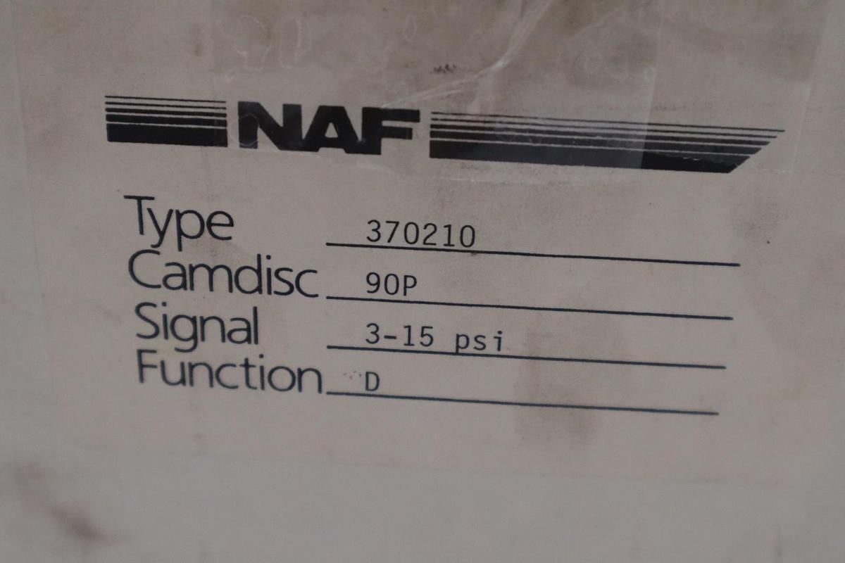 Used NAF 370210-90P Positioner Valve NEW IN BOX STOCK GF-746