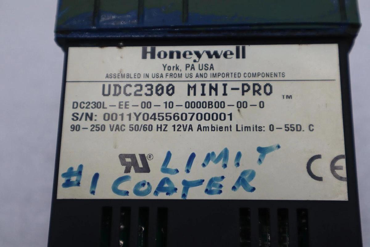 Used HONEYWELL DC230L-EE-00-10-0000B00-00-0 MINI PRO STOCK K-118-D