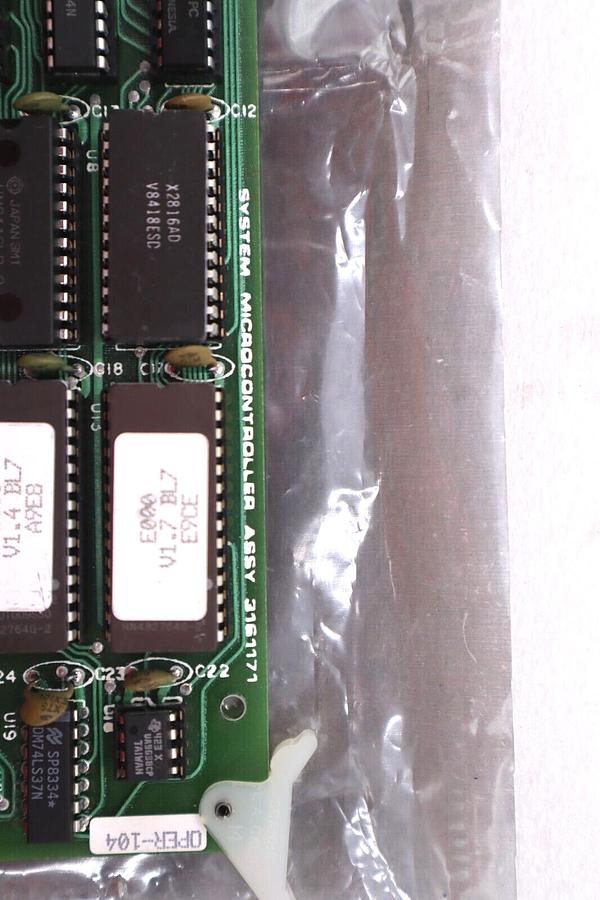 Used BRUCE 3161171 SYSTEM MICROCONTROLLER BOARD STOCK #2722