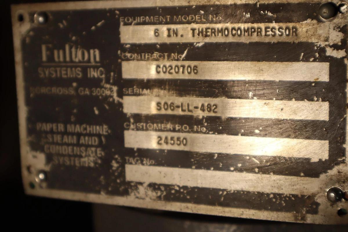 Refurbished Fisher Control Valve Fulton Boiler Steam Valve With Pneumatic Actuator
