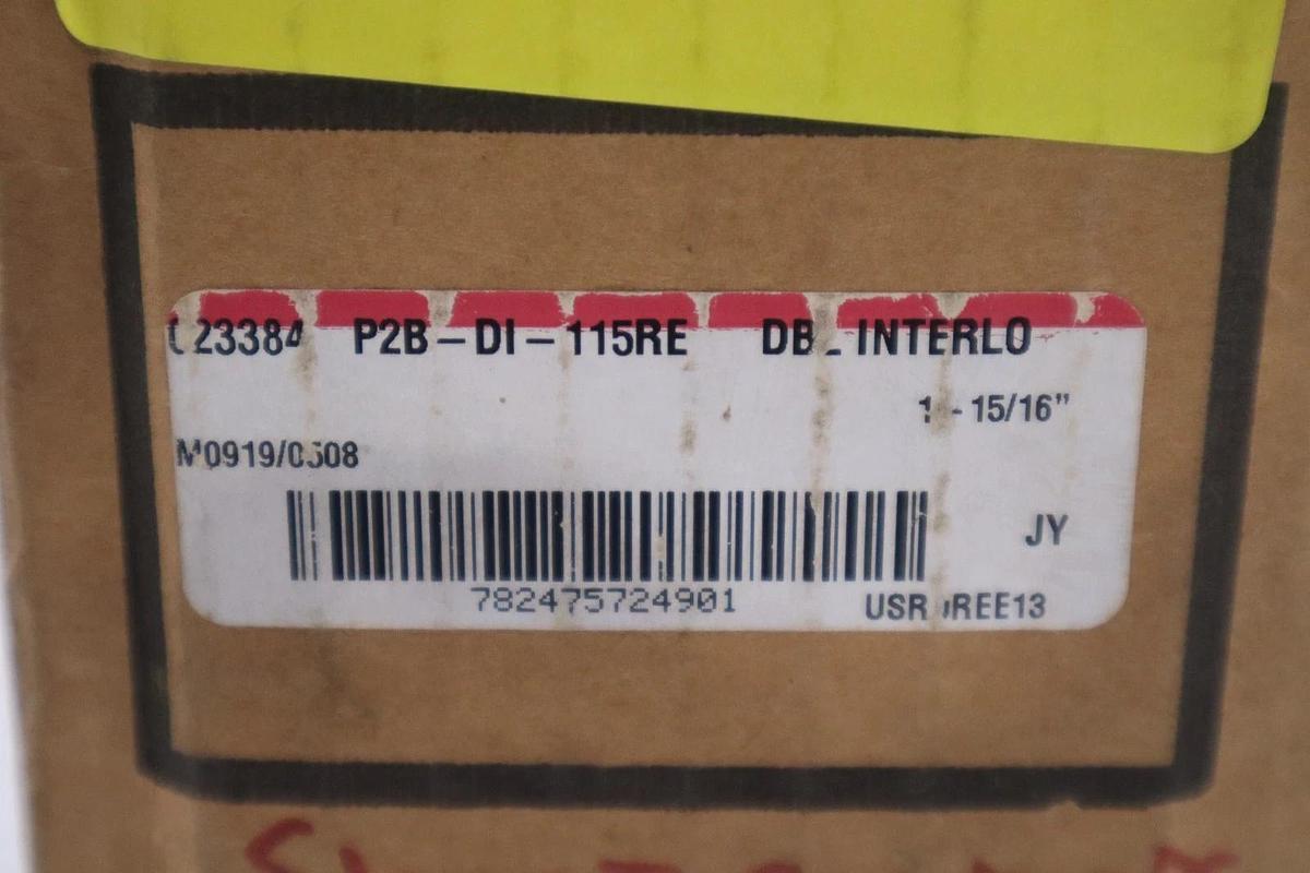 Used New Dodge P2B-DI-115RE/ 023384 Double Interlock Pillow Block STOCK 5222CC