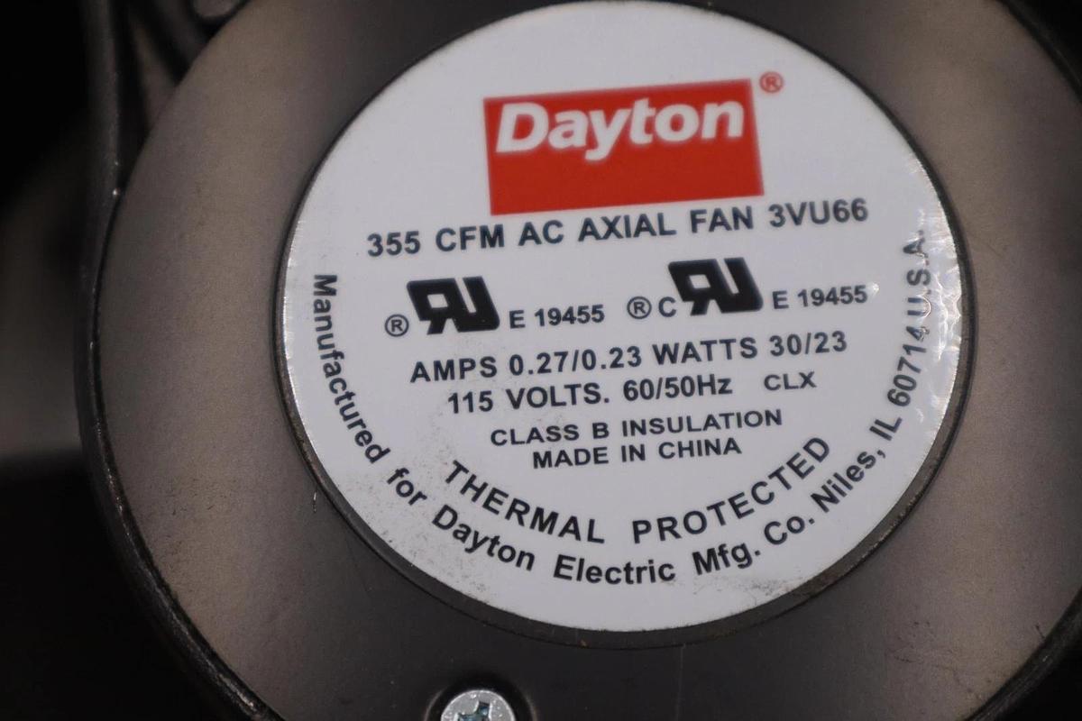 Used DAYTON 3VU66 115V 0.27/0.25A STOCK 1395CC