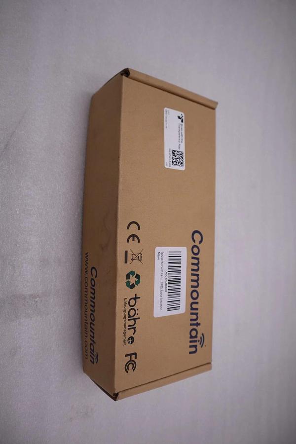 Used COMMOUNTAIN Heavy Duty Compact IP55 Speaker Mic with 3.5mm Jack  STOCK H16A