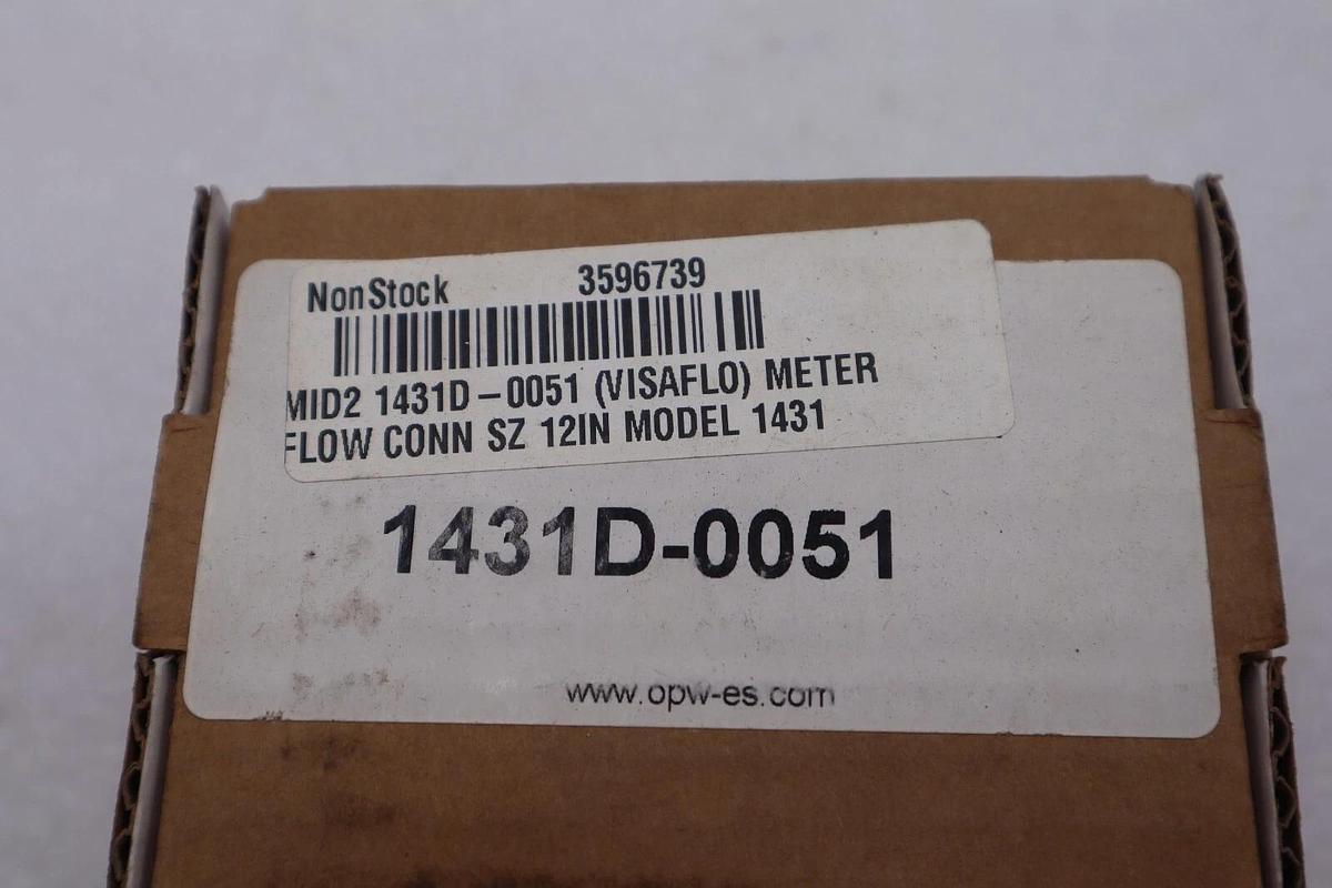 OPW 1431D VISI-FLO FLOW METER 1/2 IN #K-2280