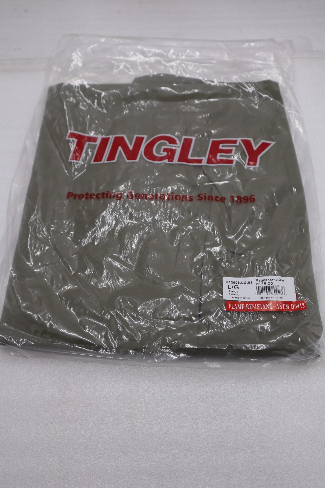 TINGLEY O12008 Magnaprene Flame Resistant Rain BIB 2X LARGE STK SGF95