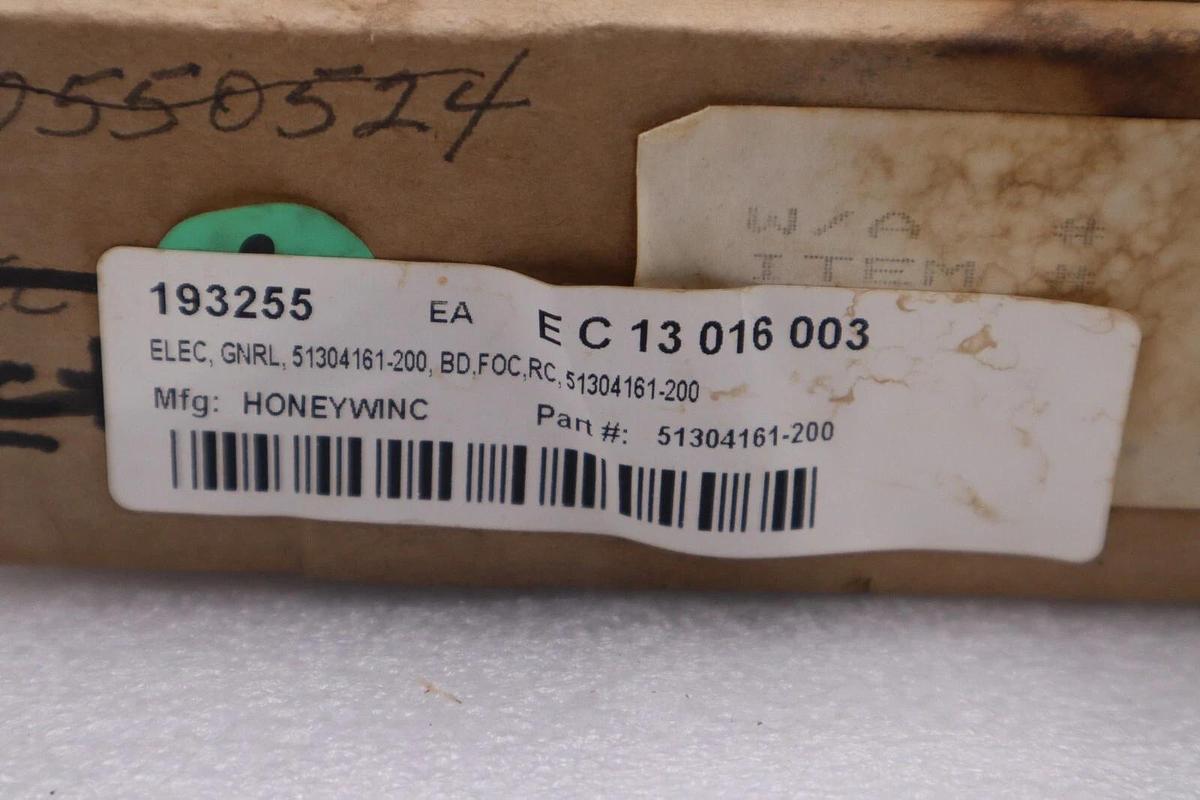 Used NEW IN BOX HONEYWELL 51304161-200 CIRCUIT BOARD STOCK G323