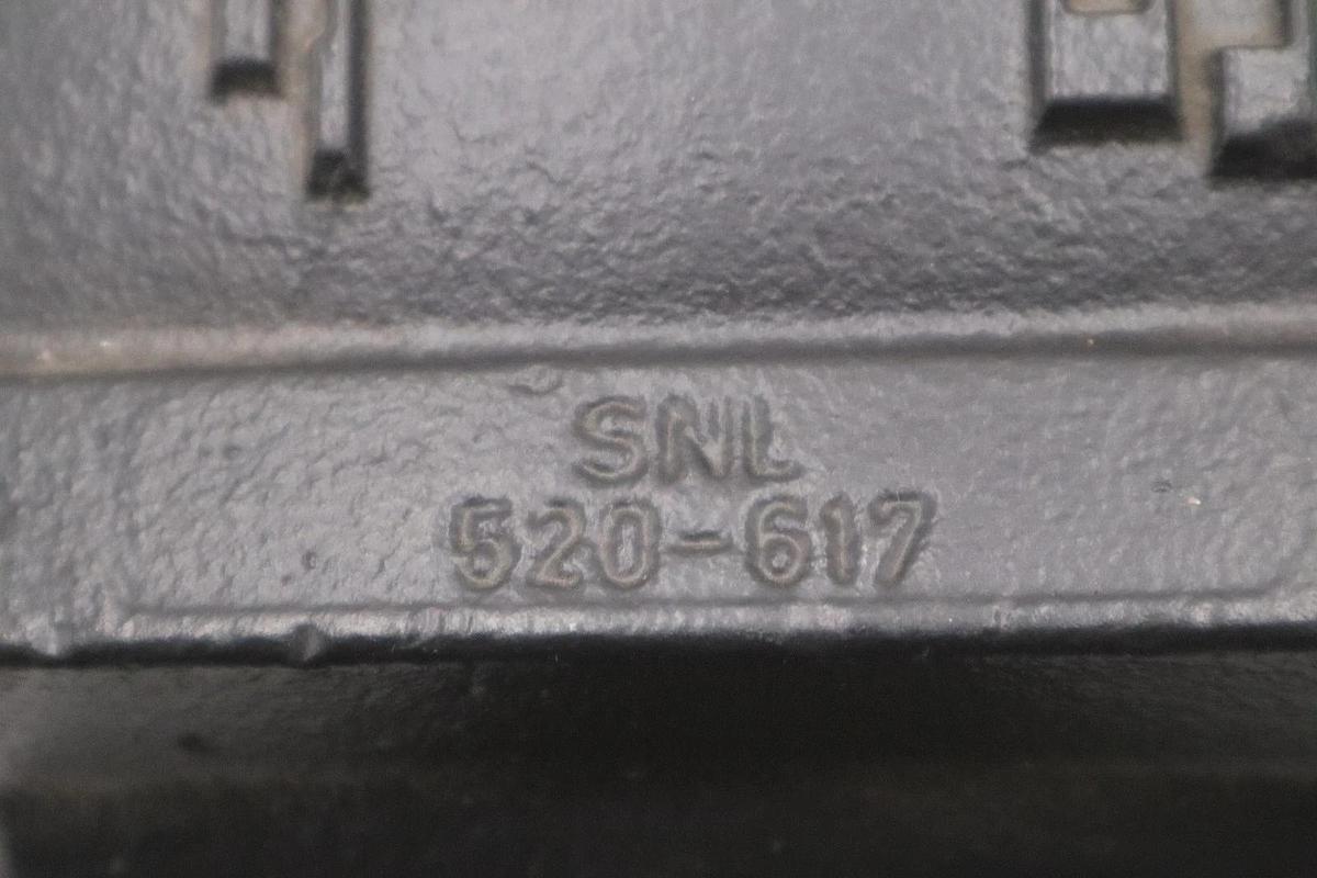 Used SKF SNL 520-617 HOUSING SPLIT PILLOW BLOCK 2BOLT - STOCK CC-42