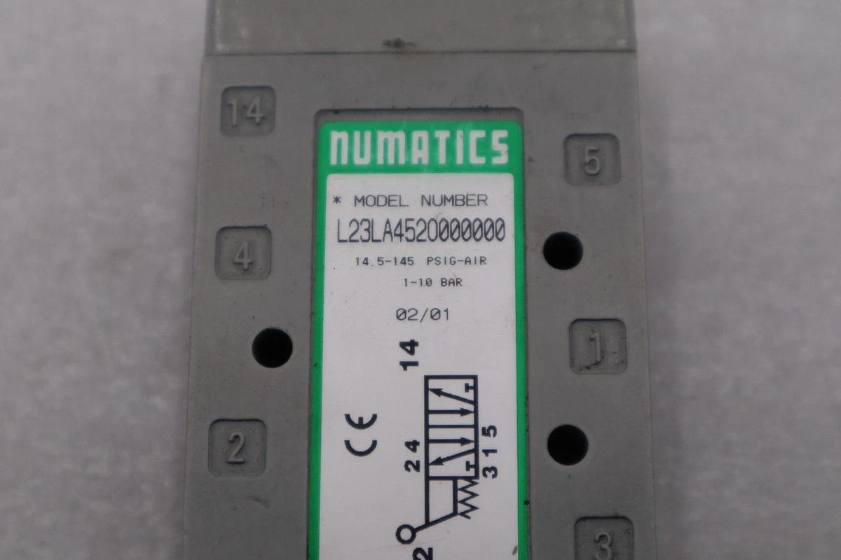 NEW OPEN BOX Numatics L23LA4520000000 pilot air control valve STOCK H1450A