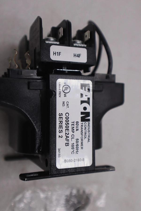 EATON C0050E2AFB Cutler Hammer- 240/480V-120V 50VA Transformer STK 6047
